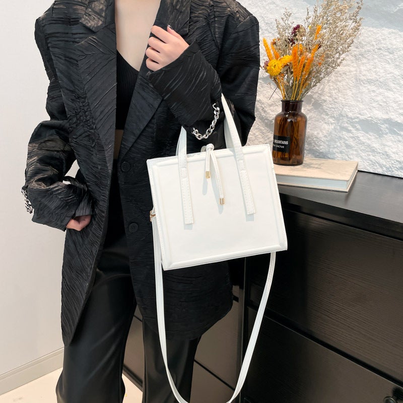 Niche Design Bag Women'S Western Style Small Square Bag Fashionable Shoulder Bag Casual Korean Crossbody Bag - Image 5