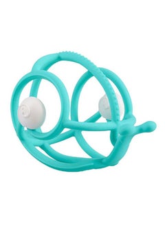 Mombella Snail Teething Rattle | Baby Toy | BPA-Free | Safe Materials | Dishwasher & Refrigerator Safe | Enhances Hand-Eye Coordination | 3-6 Months | 8.2 x 7.5 x 6.0 cm 