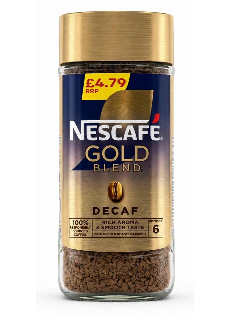 Nescafe Gold Blend Decaf 95grams Single - Image 1