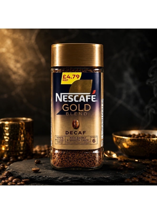 Nescafe Gold Blend Decaf 95grams Single - Image 2