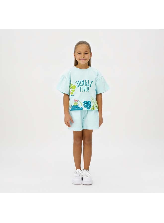 Panco JUNGLE Short Sleeve Printed T-shirt  - Image 5