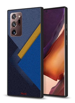 Samsung Galaxy Note 20 Ultra 5G Protective Case Cover Triangles Leather Shades Pattern