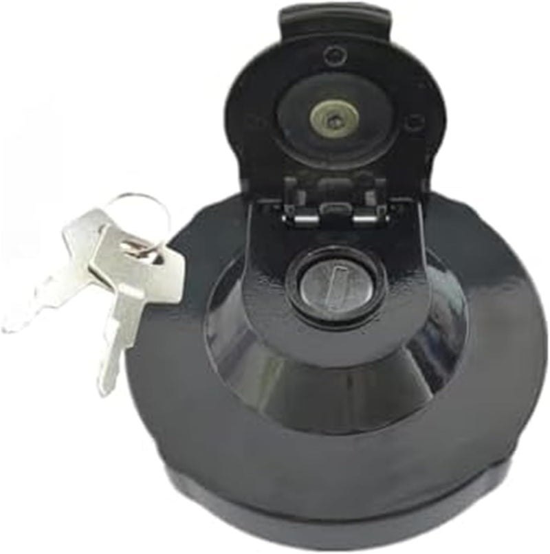 QASULER Fuel Tank Cap with Keys for Takeuchi Excavators - Image 1