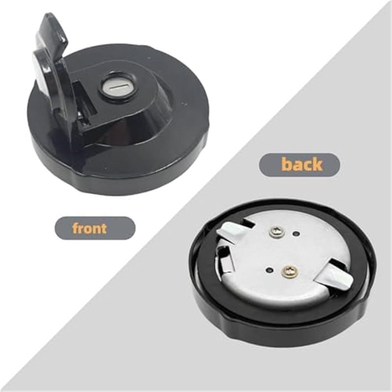 QASULER Fuel Tank Cap with Keys for Takeuchi Excavators - Image 3