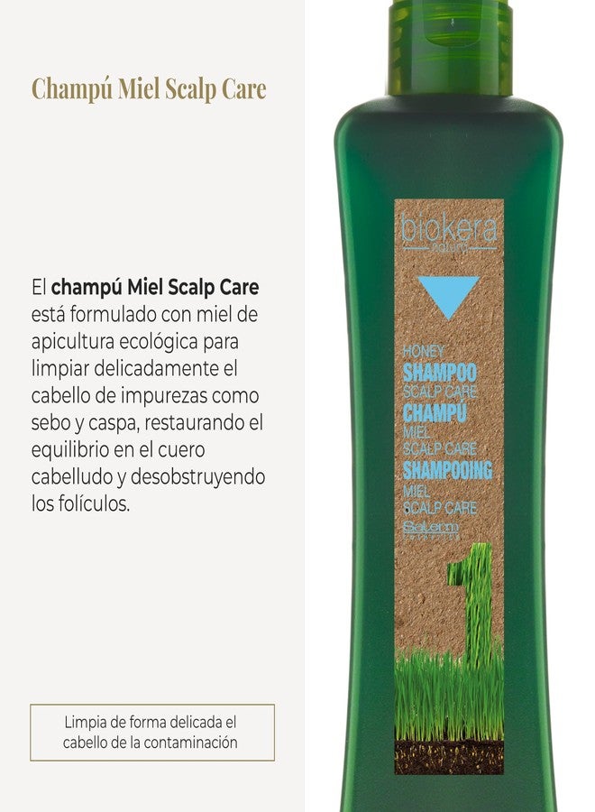 SALERM - Sensitive Scalp Shampoo - Biokera Natura Honey Scalp Care Shampoo - 300 ml - Helps Cleanse the Scalp of Sebum and Flakes - Supports Healthy Hair - Helps Maintain Scalp Health - Image 2
