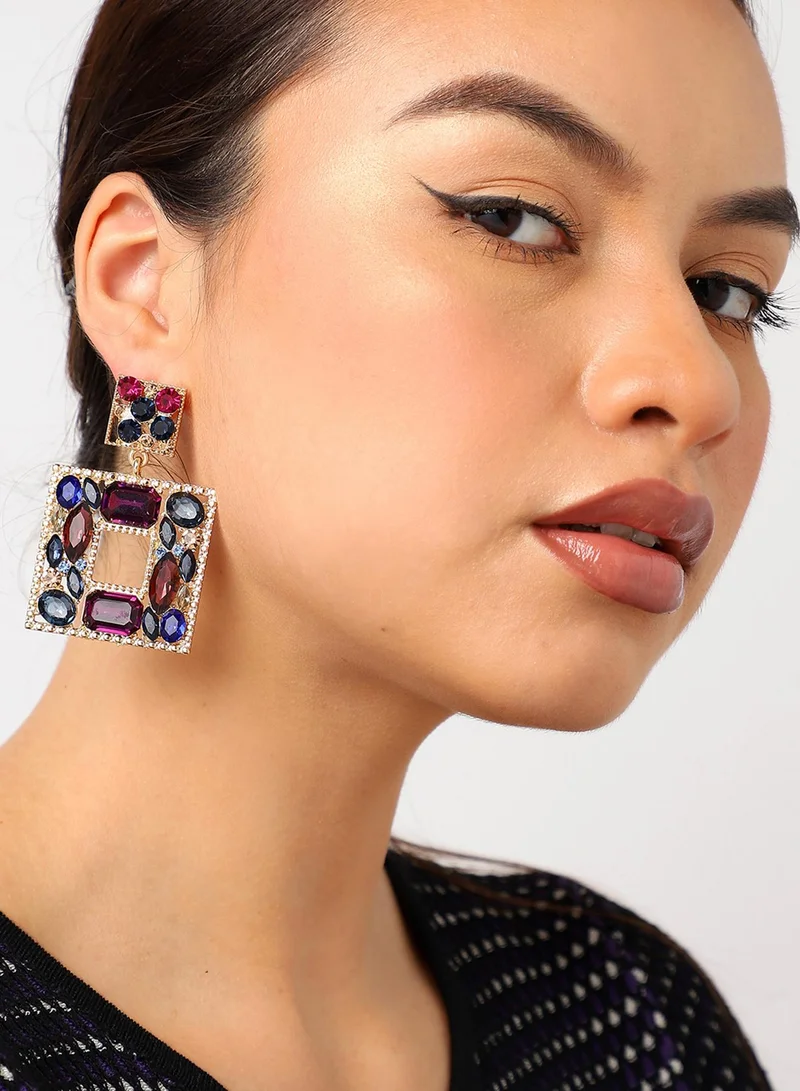 Sohi Stone Artificial Drop Earring Jewellery