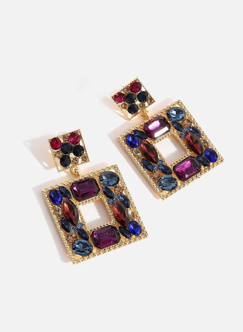 Sohi Stone Artificial Drop Earring Jewellery