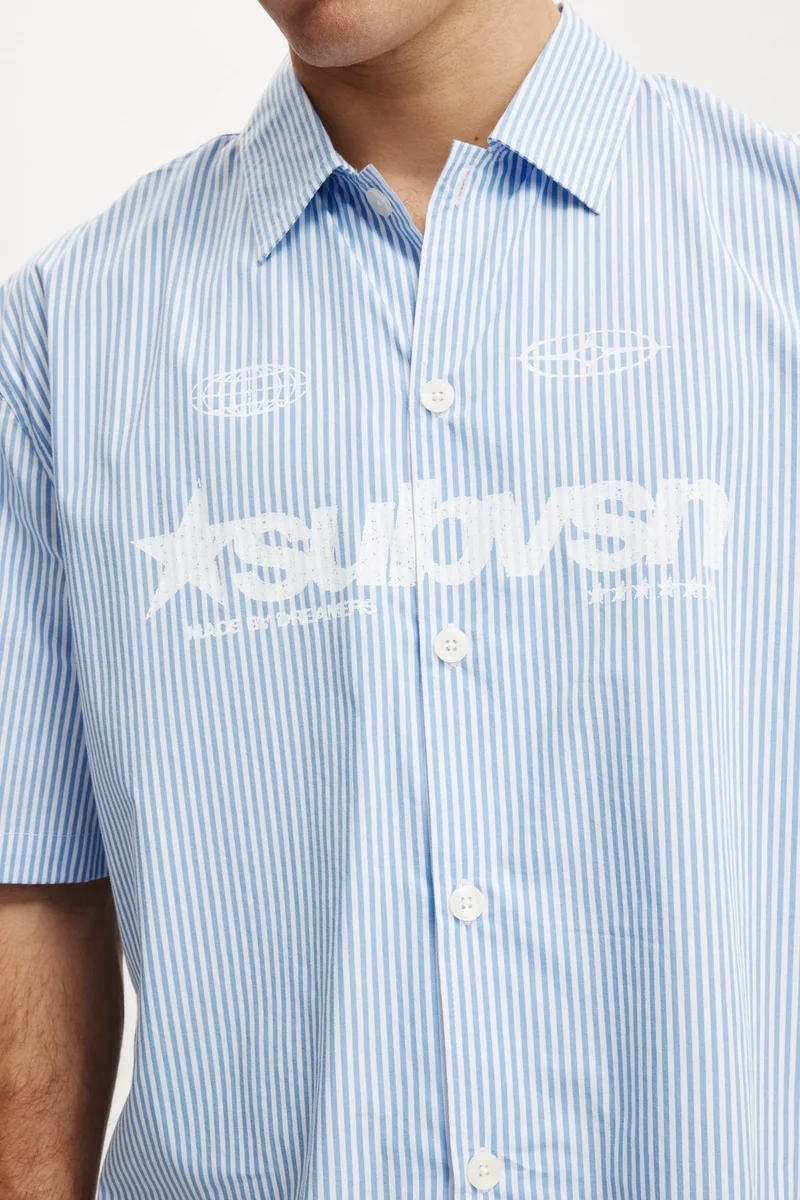 Cotton On  ALEX SHORT SLEEVE SHIRT for Men | Best Price UAE