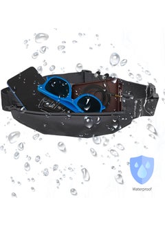 Rebuwo Multifunctional Reflective Sports Waist Bag Black  - Image 3