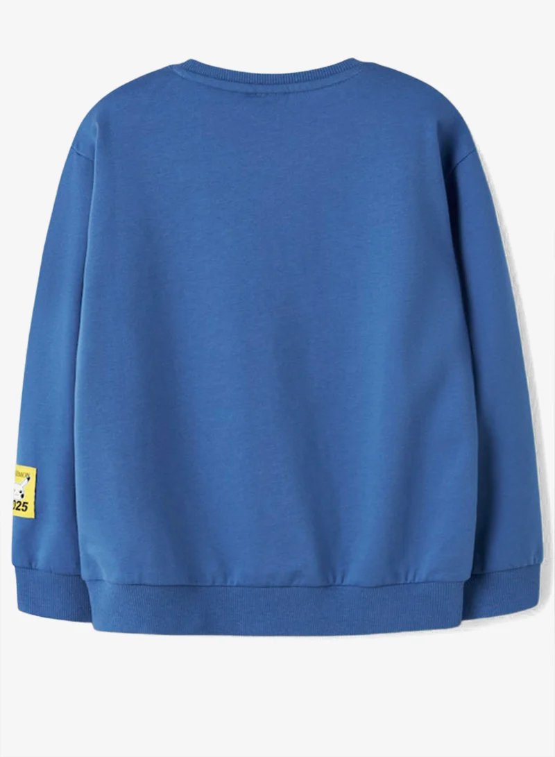 NAME IT Kids Graphic Crew Neck Sweatshirt