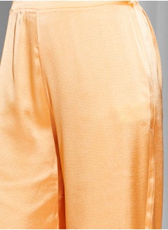 Namshi x Modanisa Satin Plazzo Trousers  - Image 3