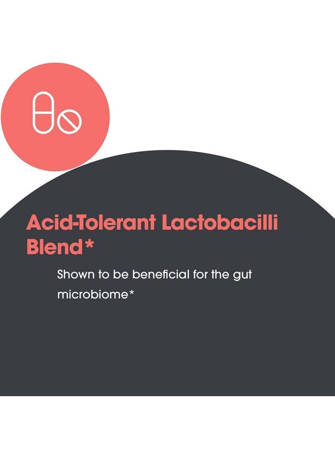 اليرجي ريسيرتش جروب - مجموعة أبحاث الحساسية - مكمل Lactobacillus - البروبيوتيك للرجال والنساء، صحة الجهاز الهضمي، صحة الأمعاء، كبسولات نباتية - 100 كبسولة - Image 1