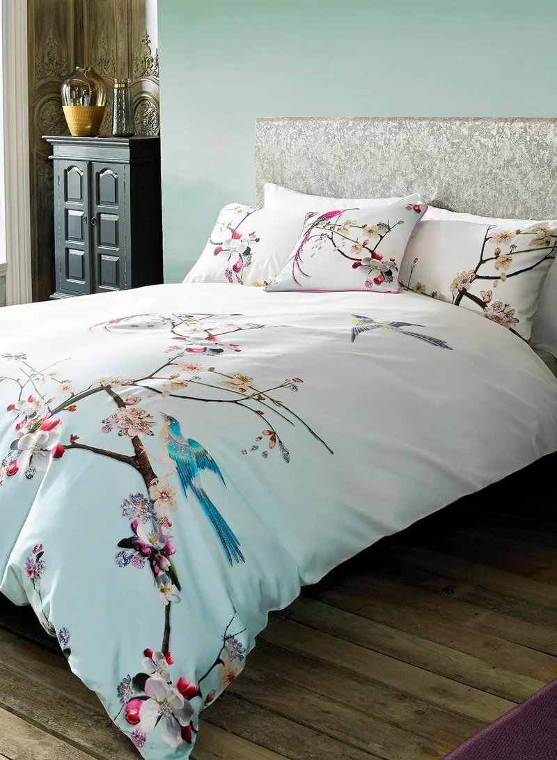 Ted Baker Flight Of The Orient Super King Duvet Cover 260 X 220Cm
