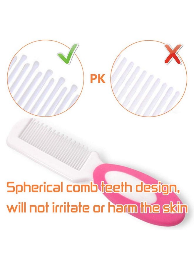 Baby Hair Brush and Comb Set for Newborns & Toddlers | Natural Soft Goat Bristles | Ideal for Cradle Cap | Perfect Baby Registry Gift (Red) - pzsku/Z8E8823098F231DFBACA1Z/45/_/1737031929/060b46bb-532d-4d33-9030-143db6438401