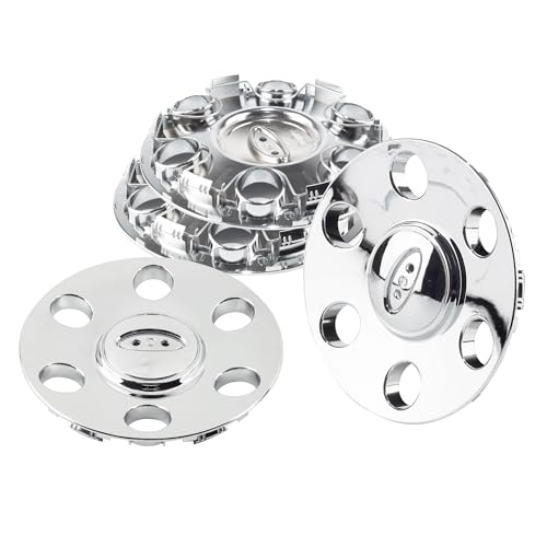 DewFlew 4Pcs Wheel Center Cap for 2009-2014 F150 2010-2014 Expedition Wheel Rim 181.6mm(7.15in) Chrome Hub Cap Wheel Cover - Image 2
