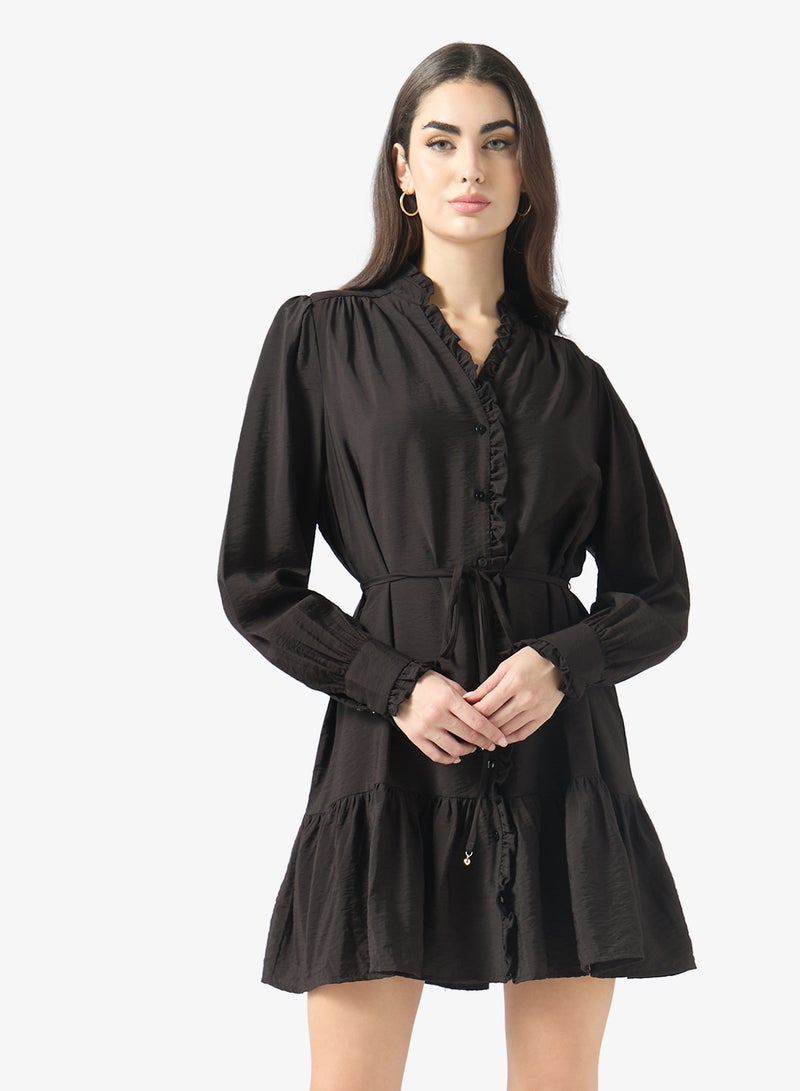 ONLY Onlnuka Long Sleeve  Shirt Dress - Image 1