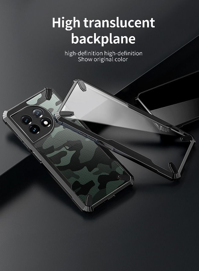 GROIC Compatible with OnePlus 11 6.7" Camo Case, Camouflage Design Hard Back Heavy Duty Shockproof Advanced Protective TPU Bumper Phone Cover Anti-Fingerprint, Slim Fit Protective Cover - Image 3