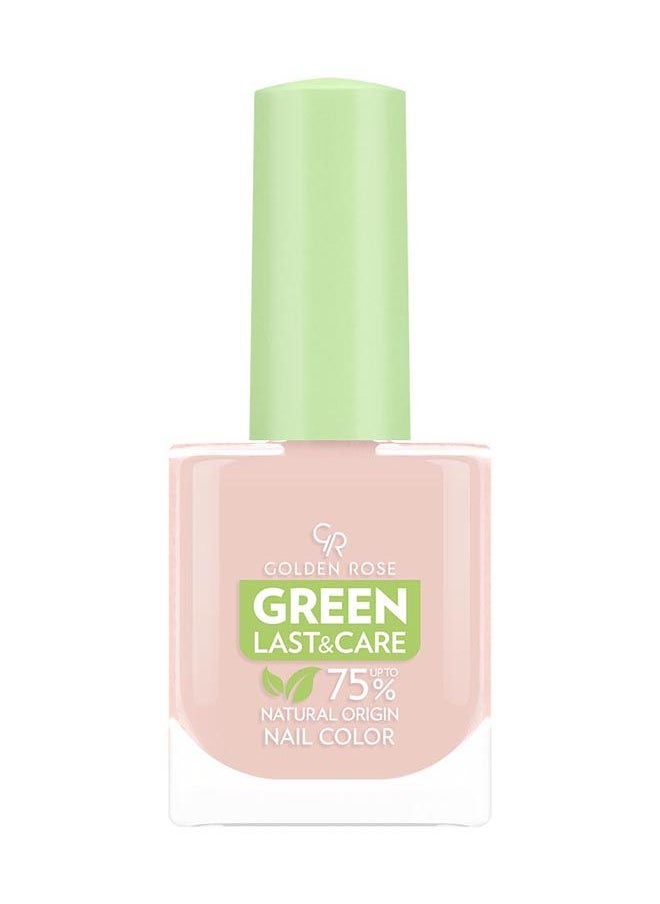 Golden Rose Green Last&Care Nail Color No: 110 
