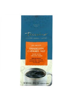 teeccino Teeccino, Chicory Herbal Coffee, Dandelion Caramel Nut, Medium Roast, Caffeine Free, 10 oz (284 g)  - Image 1