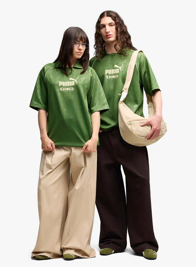 Puma Earthy Green King Boxy Jersey for Men | Best Price UAE