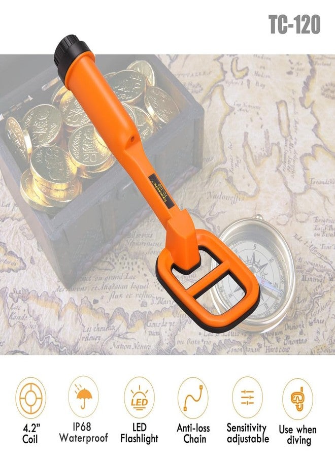 Vietora Eud Underwater Metal Detector Submersive IP68 Fully Waterproof Metal Detector for Adults Under Water 100FT, Can detect All Metals with Large Coil, Accurate and Precise - Image 4