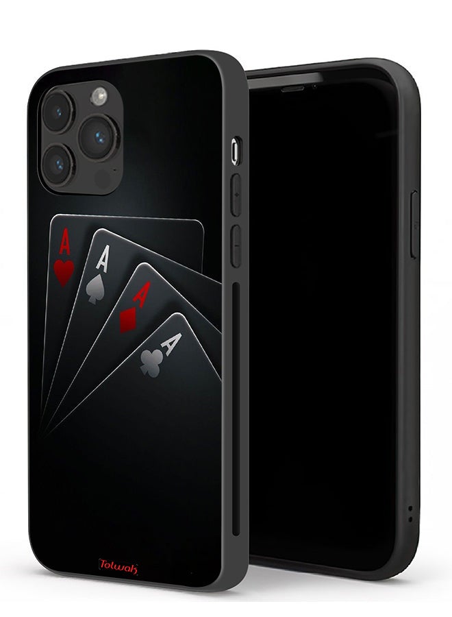 Tolwak Apple iPhone 13 Pro Max Protective Case Cards A - Image 1