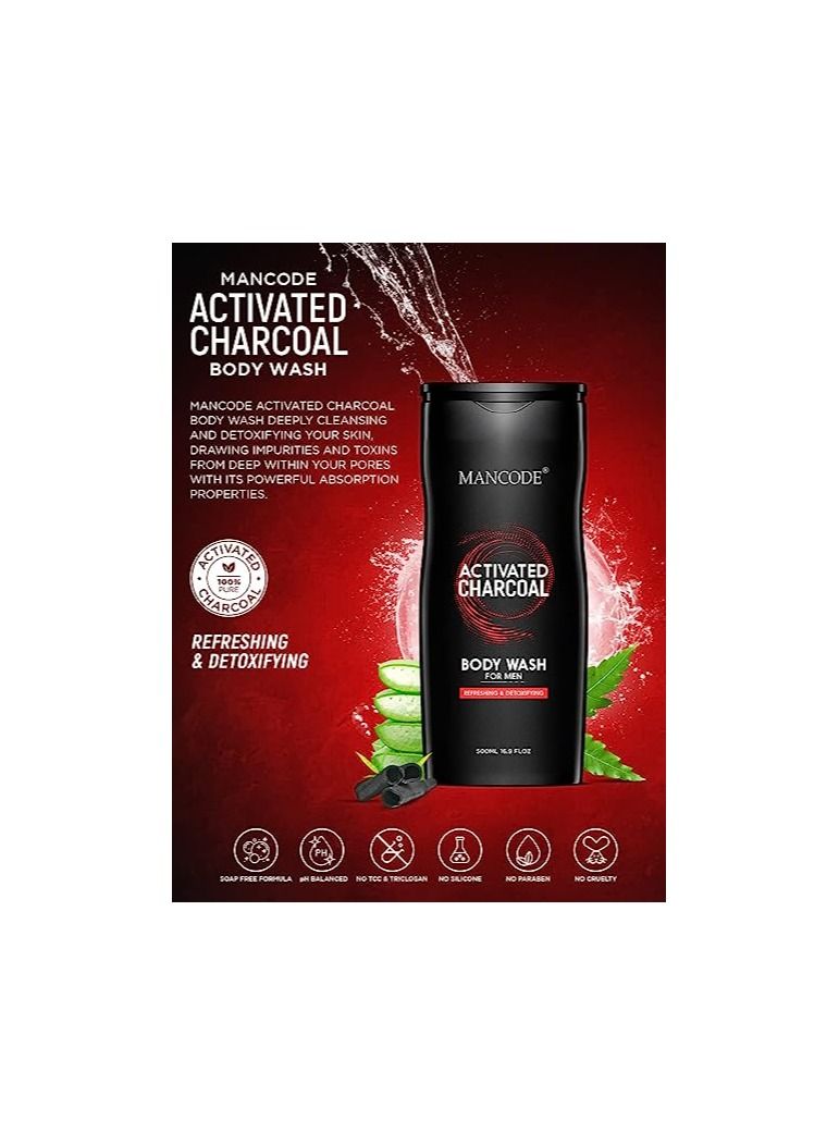 MANCODE MAN CODE Body Wash for Men Refreshing & Detoxifying - Image 5