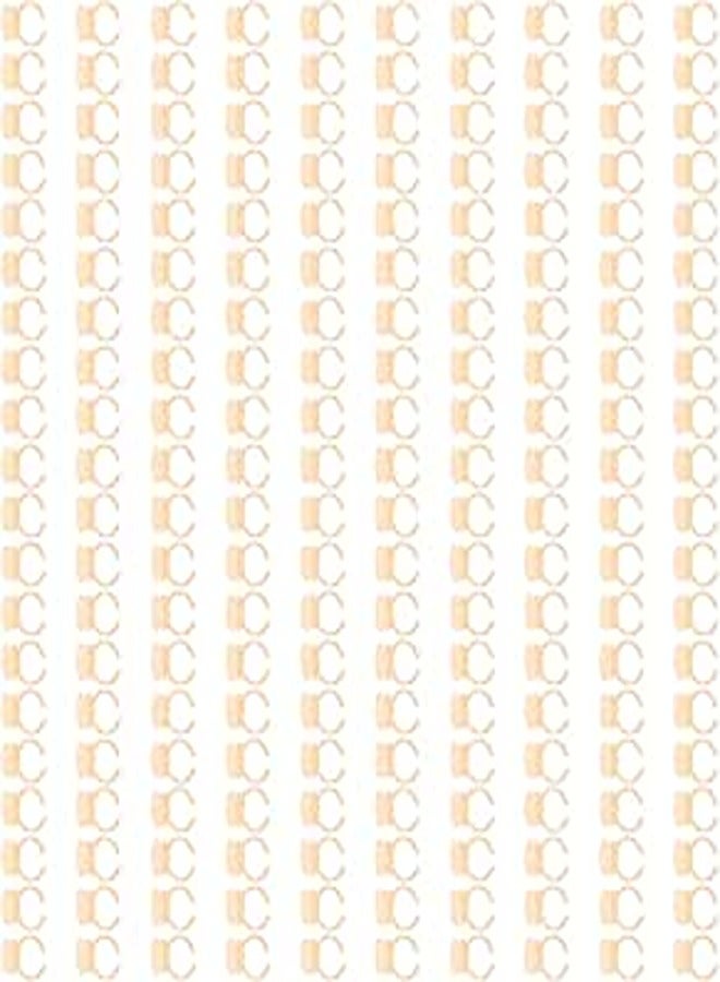 200 قطعة من حلقات غراء وشم الأظافر من HEALLILY، حلقات تمديد الرموش، حاملات أصباغ لاصقة، أكواب مروحة للأصابع واليدين، أدوات تجميل