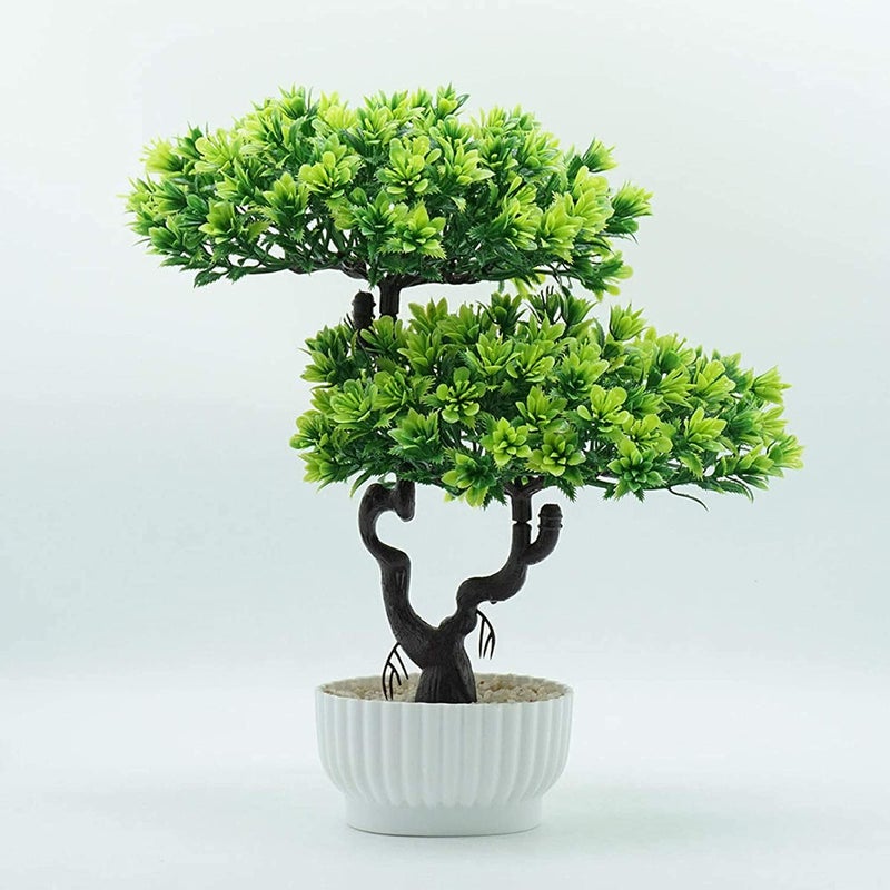 Dekorly Artificial PlantsFake FlowersArtificial Flower Pine Tree Plant1Pc Artificial Pine Tree Plant Photograph Prop Wedding Party Home Bonsai Decor Green