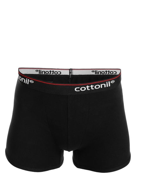 Cottonil بوكسر قطونيل استريتش ساده-اسود