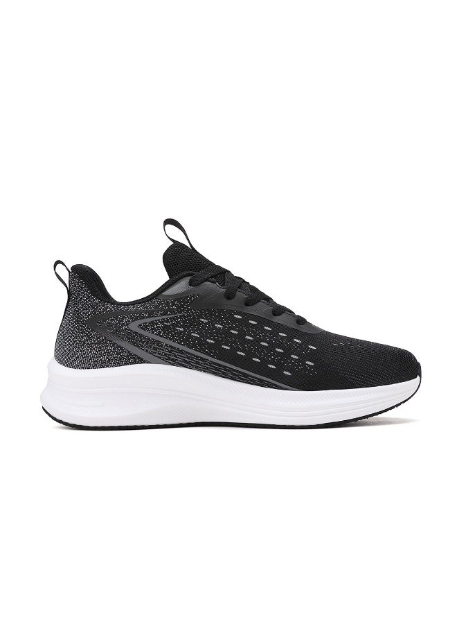 Sky View Mens Slip on Lightweight Running Shoes Non Slip Breathable Walking Shoes Comfort Tennis Workout Gym Sneakers with Shoelace - Image 2