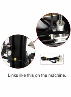 Excefore Stepper Motor Line Limit Switch Set, 3 Pcs X Y Z Axis Stepper Motor Line, Limited Switch and Endstop Cable  - Image 4