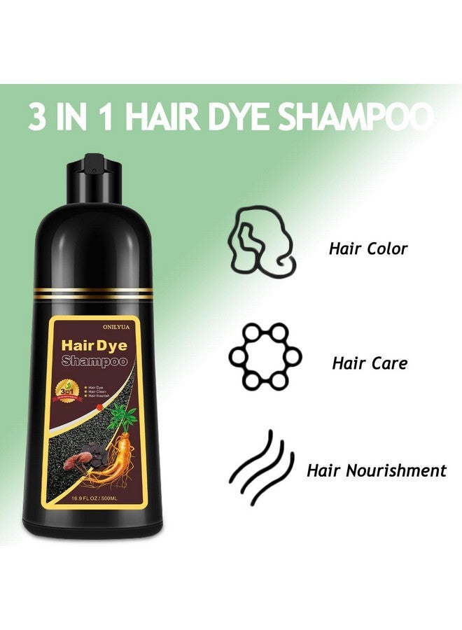Agthyuve Hair Dye Shampoo 3 in 1, Cherry Brown Hair Dye 16.9 FL Oz, Cherry Brown Hair Shampoo, Semi-Permanent Hair Dye Shampoo, Lasts 30 Days Hair Color Shampoo (Cherry Brown) - Image 3