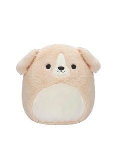 Squishmallows 12 inch Fuzzamallows Medium Plush Stevon Tan Dog Officially Licensed Kellytoy Plush Toy Colorful Soft Gift for Kids Girls & Boys Washable Squishy Stuff Toy Multicolor All Age  - Image 1