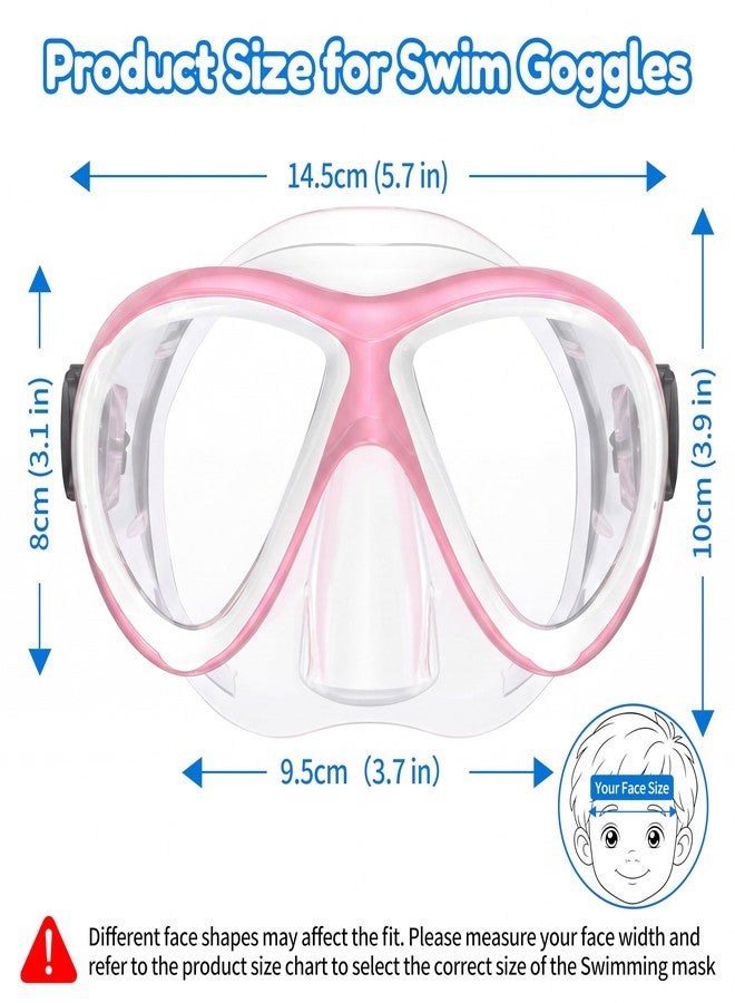 MELUMILU Swim Goggles with Nose Cover for Kids Youth 5-15 - Image 4