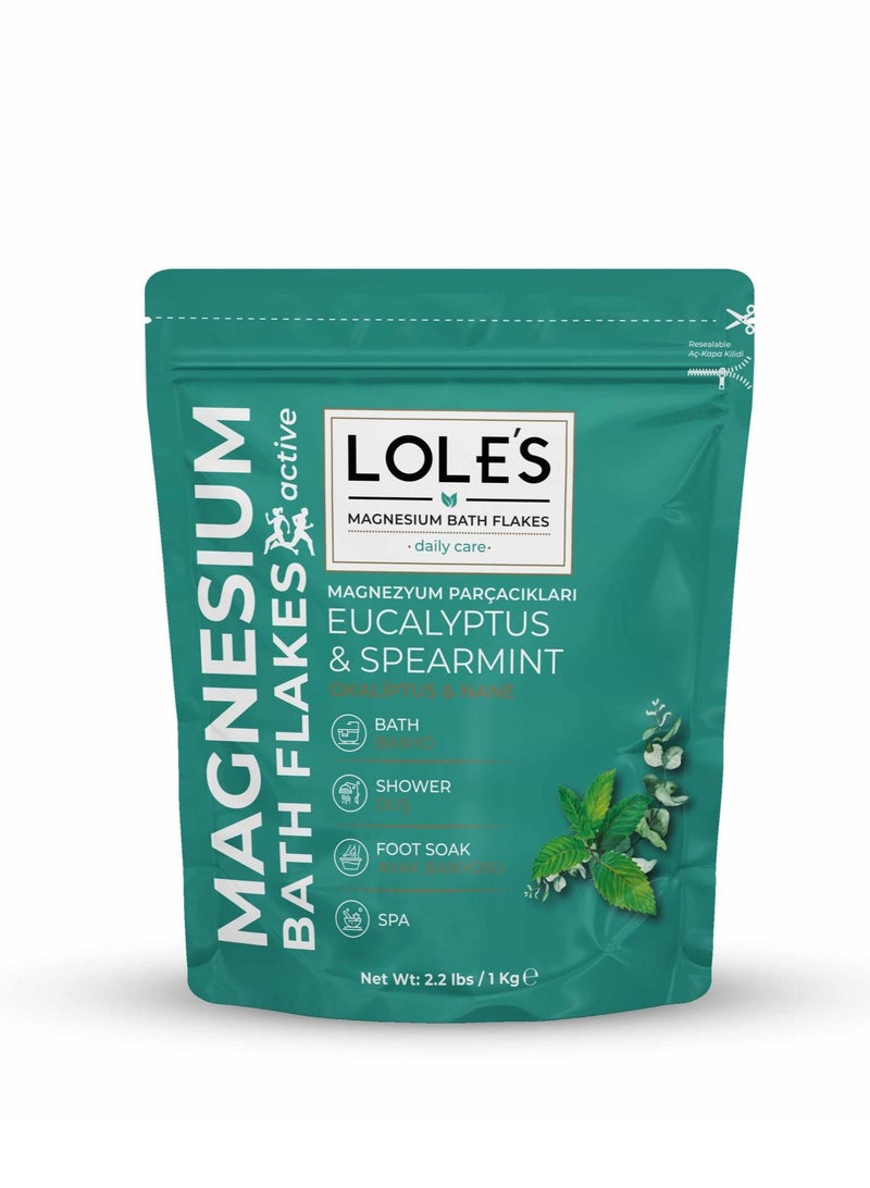 Lole's Epsom Relax Salt And Relief With Eucalyptus Spearmint, 1 kg - Image 1