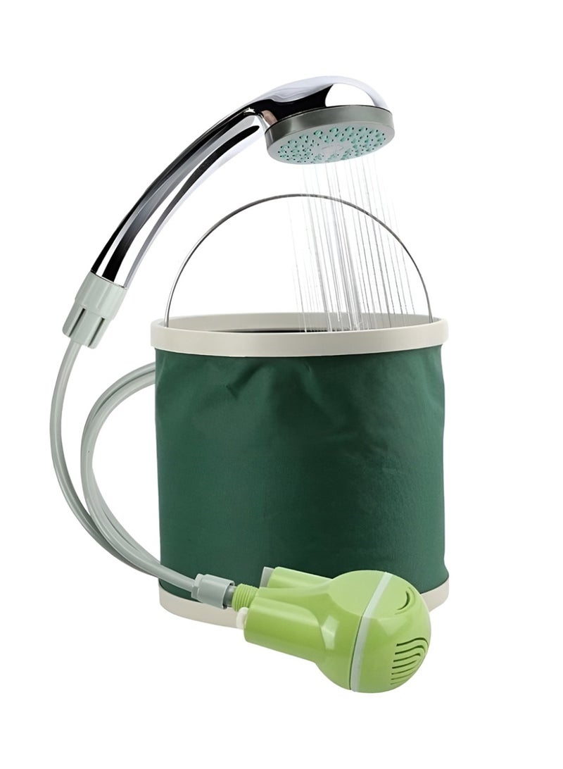 كادي ون دوش و شطاف المسافر الذكي يعمل بالشحن مع خرطوم بطول 1.8 متر سهل الحمل و التخزين مزود برأس يمكن استبداله - Image 1