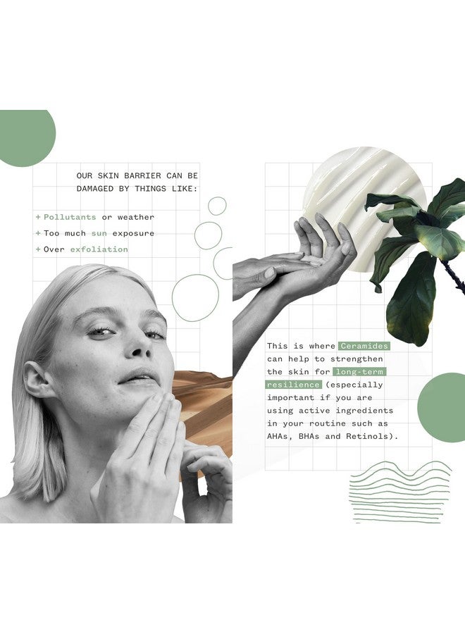 باي سكين كير كالمر سي أستر عضوي فوري + سيروم شيساندرا سيراميد عناية نباتية طبيعية بالبشرة الحساسة (1 أونصة سائلة 30 مل) - Image 4