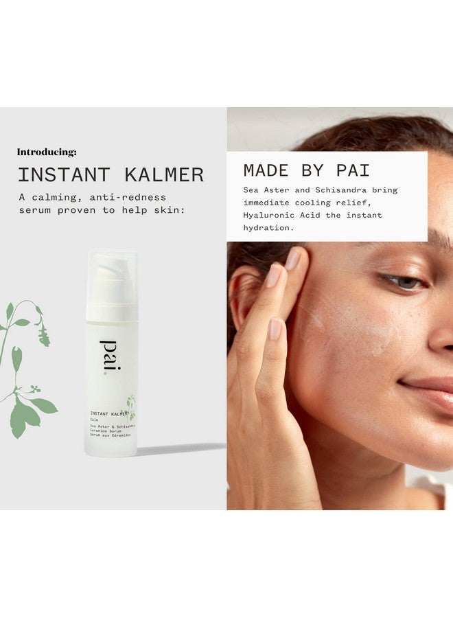 باي سكين كير كالمر سي أستر عضوي فوري + سيروم شيساندرا سيراميد عناية نباتية طبيعية بالبشرة الحساسة (1 أونصة سائلة 30 مل) - Image 3