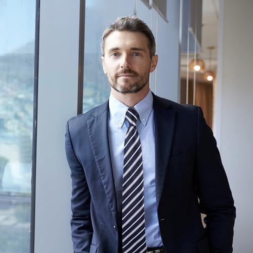 ONESING 6 Pcs Clip on Ties for Men 20 Inch Clip on Tie Plaid Striped Dots Pre Tied Necktie for Office School Party Wedding Multicolor - Image 4