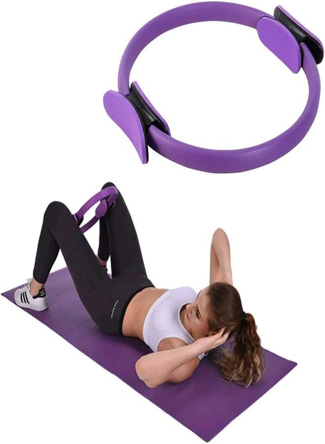 RAMPKD® Pilates Ring Fitness Trainer, 2025 Upgrade Magic Circle Pilates Ring, Pilates Circle Yoga Rings Circle Pilates Exercise Equipment with Dual Padded Handles for Beginners Men Women (Yoga Ring) - Image 1
