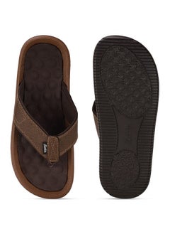 Bata Bata Men's JOY Slippers (8714812_BROWN_8 UK)  - Image 5