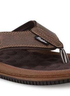 Bata Bata Men's JOY Slippers (8714812_BROWN_8 UK)  - Image 4