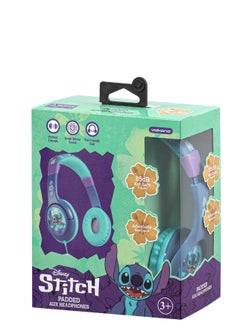 Volkano Disney Stitch Kids Padded AUX Stereo Headphones – Adjustable, Foldable Design with Soft Earcups for Comfortable and Safe Listening  - Image 2