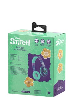 Volkano Disney Stitch Kids Padded AUX Stereo Headphones – Adjustable, Foldable Design with Soft Earcups for Comfortable and Safe Listening  - Image 3