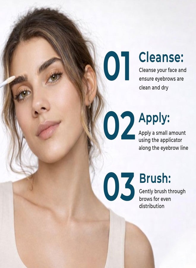 Dr Joe Lab Instant Eyebrows 300 Advance Serum – Eyebrow Growth Serum with Peptides Complex, Biotin, Keratin, Hyaluronic Acid, and Aloe Vera – Thicker, Fuller, Healthier Eyebrows – 5 ML - Image 4