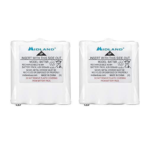 Midland – AVP8 Rechargeable Battery Packs for Midland – Nickel Metal Hydride Battery Packs for LXT Series GMRS Radios – Pair - Image 4