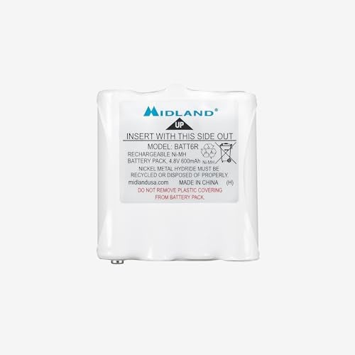 Midland – AVP8 Rechargeable Battery Packs for Midland – Nickel Metal Hydride Battery Packs for LXT Series GMRS Radios – Pair - Image 3