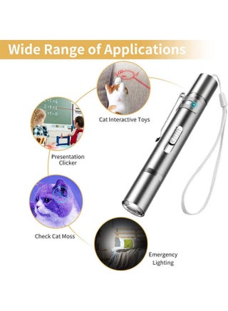 LED Laser Light Pointer Silver - view 3