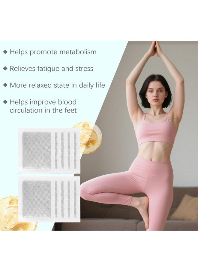 LANISKA Detox Foot Patches for Improved Circulation, Metabolism Boost, and Stress Relief - 10 Pieces, Easy to Use, Gentle Formula for Daily Comfort - Image 3